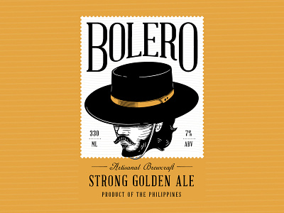 Bolero Beer Label Design