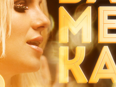 Bad Media Karma Layout britney britney spears design lights model orange photoshop spears typography yellow