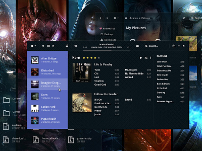 Windows OS Concept concept music os player redesign ui windows