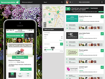 Recommendable mobile recommendable responsive tablet ui ux web design website