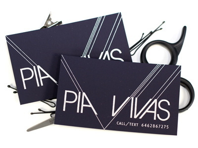 Pia Vivas identity lettering silkscreened silver type typography