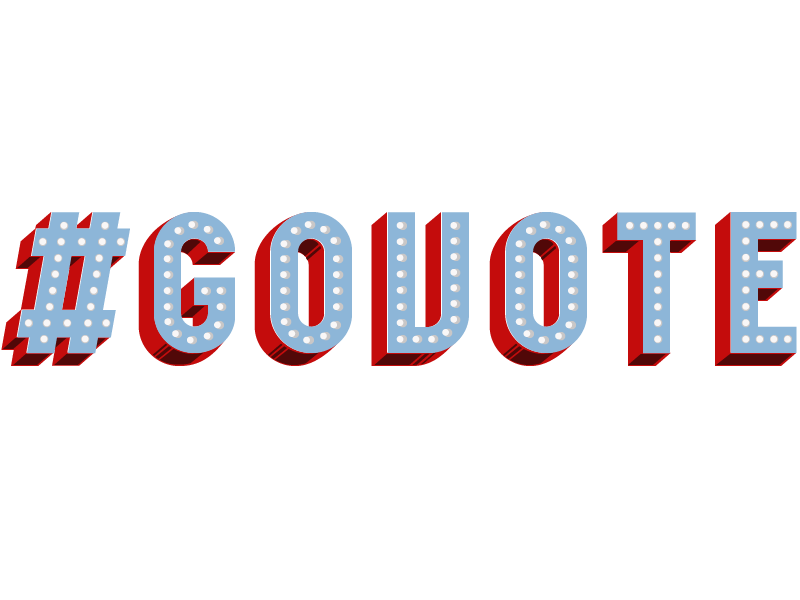#govote govote nov6 type typography lettering americana vote