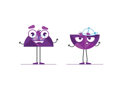 Character Design 2d abstract character depressed design excited expressions eyes flat funny glasses happy hat illustration lazy reactions vector