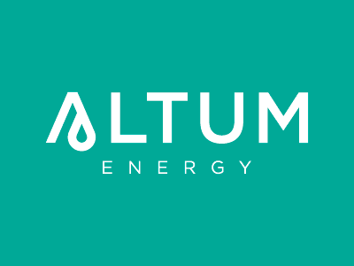 Altum a branding coolness logo