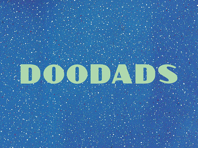 Doodads lettering logo