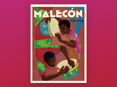 Malecon colours cuba latino movement salsa