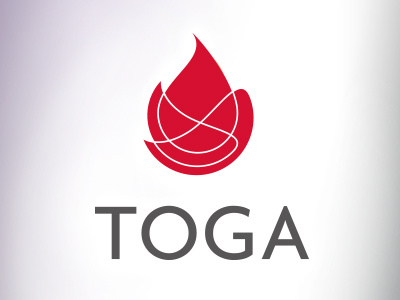 TOGA Logo – 2 colour branding illustrator logo vector