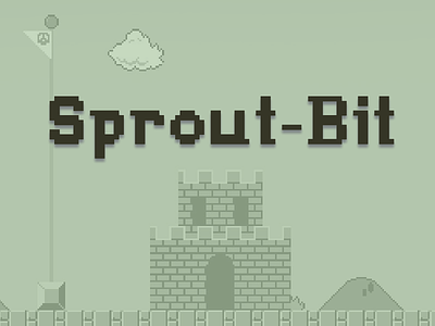 Sprout-Bit 8bit font sprout
