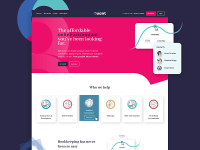 The Affordable Accountant - Quant - Website design