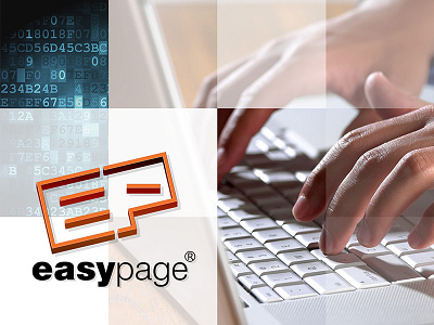 Easypage Logo graphic design logo design programing web development