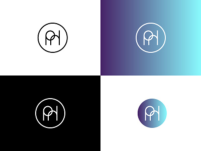 PH circle logo design