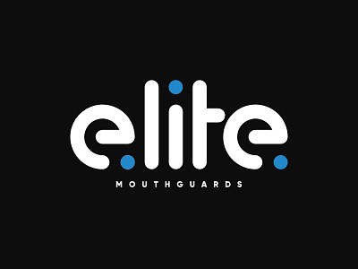 Elite Mouthguards elite elite logo gumshield icon logo logo design logotype mouthguards text logo typeface