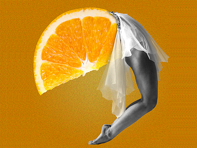 Naranja Mágica collage costa rica dance fruits orange. free. dress tropical