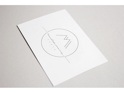 Madison Marie | Logo brand flat handwritten lines logo minimalist simple