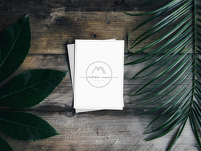 Madison Marie v2 | Logo branding commission logo minimalist