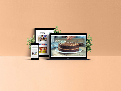 The Food Block | WordPress Template front end graphic design theme wordpress
