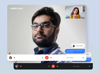 Live Video Meetings figma graphic design theme ui user experience user interface ux