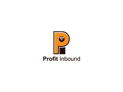 Profit Inbound Logo brand branding design icon inspiration logo logos logotype symbol trademark vector wifi