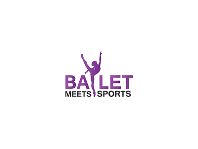 Ballet Meets Sports ballet brand branding design icon inspiration logo logos logotype sport symbol vector