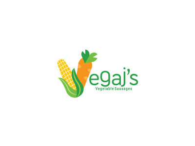 Vegaj's Logo brand branding design icon identity illustrator inspiration logo logos symbol vector vegetable