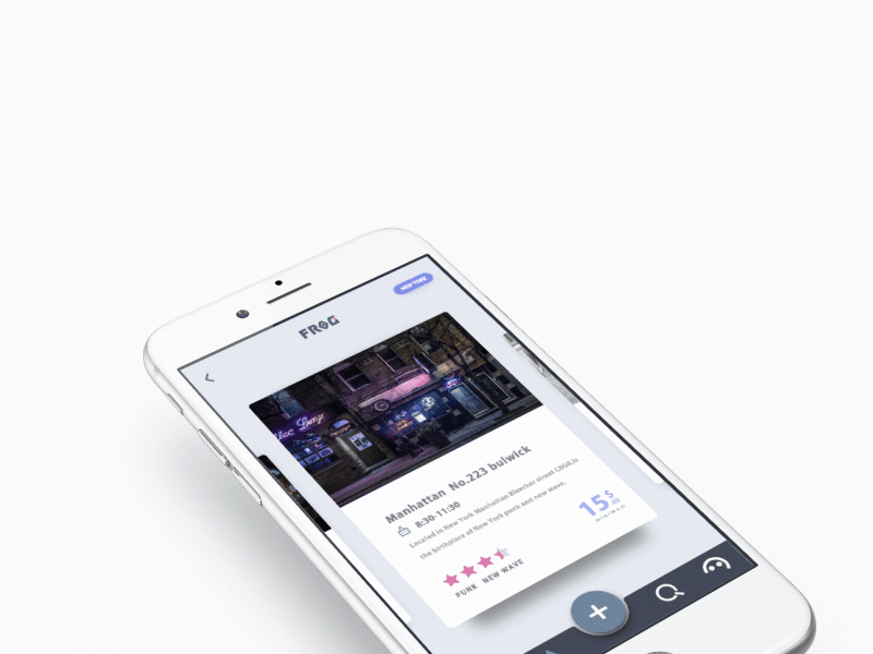 Livehouse Design for Mobile:Page Interaction