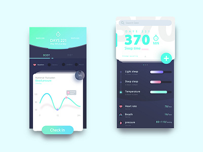 Health monitoring App