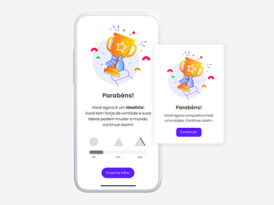 Sebrae Experience App | Reward 2d cute design icon iconography illustration interface ui ux