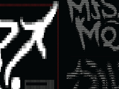 Examples of Some Ascii Art art ascii design graffiti nfo