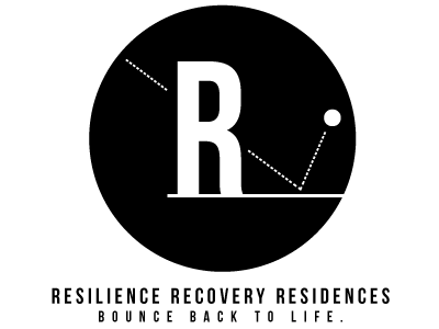 Recovery Residence Logo branding icon illustration logo tagline vector
