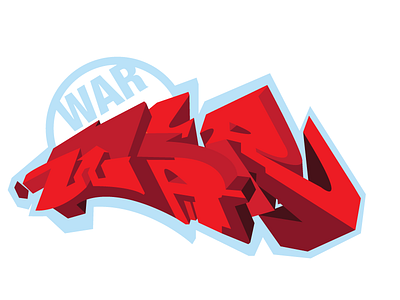 War Graffiti 3d art graffiti graphic illustrator random vector