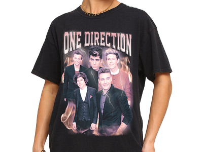 ONE DIRECTION TEE - BLACK