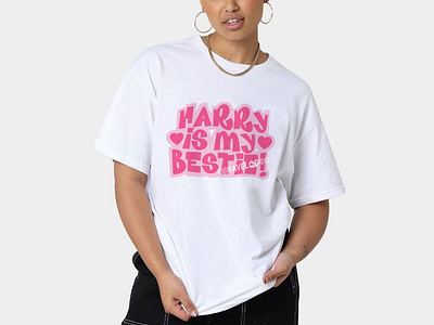 HARRY IS MY BESTIE T-SHIRT, T-SHIRT, Y2K AESTHETIC, Y2K CLOTHES