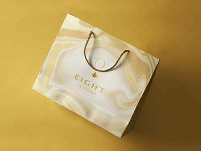 Eight Jewelry - Brand Identity agency app behance brand identity branding branding agency design flat graphic design graphics icon illustration logo logo design logofolio packaging packaging design stationery typography ux