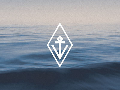 Anchor anchor blue icon see symbol white