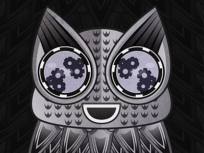 R.OWL illustration owl