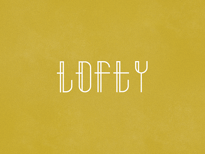 Lofty Font