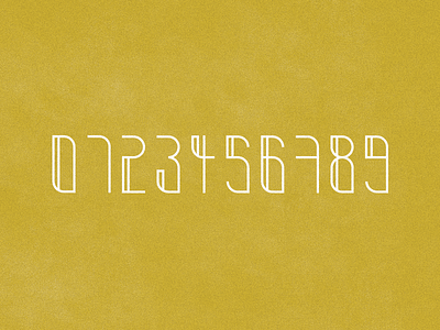 Lofty-Numbers alphabet font krueger krüger lofty manuel numbers