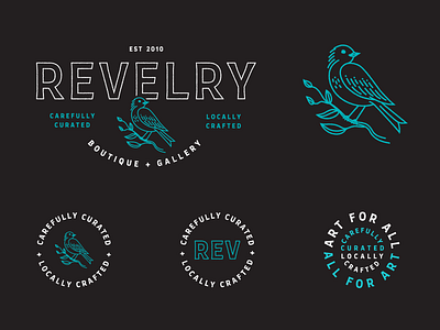 Revelry Boutique Gallery by Ashley Trommler for VIA Studio on