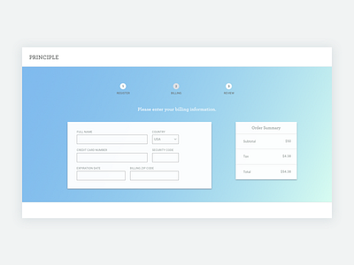 Daily UI 002: Credit Card Checkout checkout daily ui design form ui