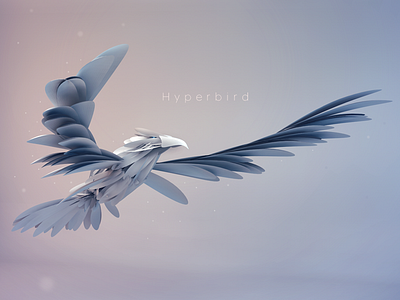 Hyperbird bird feathers hypernurbs