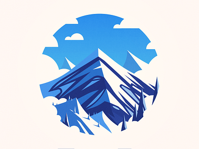 Berg illustration landscape mountain web