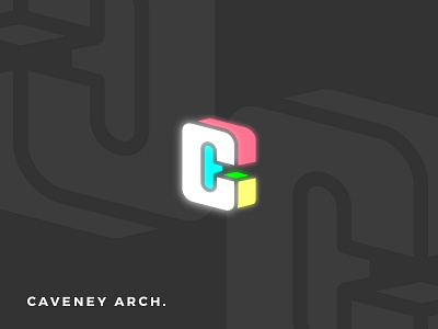 Caveney Brand Concept branding illustration