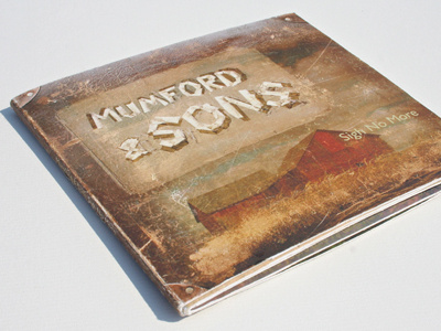 Mumford & Sons CD Design cd mumford music textures travel