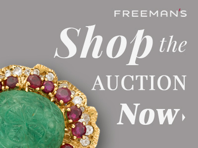Shop the Auction Web Banner antiques art auction auction house banner digital jewelry retail shop web banner