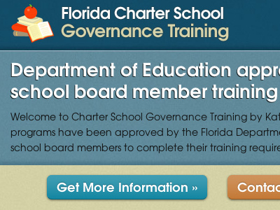 Charter School Training home page