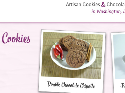 Cookies anivers bistro script web cookies css transforms polaroid purple