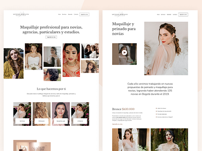 MakeUp Services for Weddings and Social Events makeup makeup artist photography visual artist web design