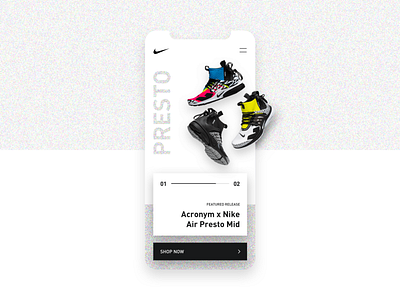 Mobile App - Nike Store Concept