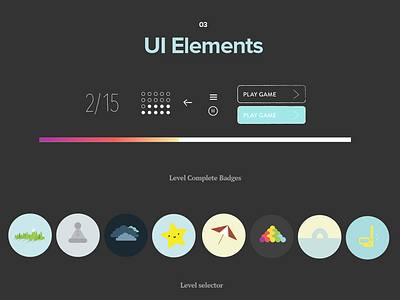 Game Ui elements