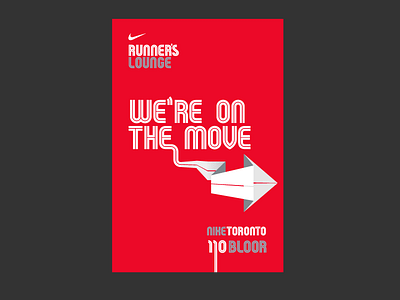 Nike Running Poster poster design sports